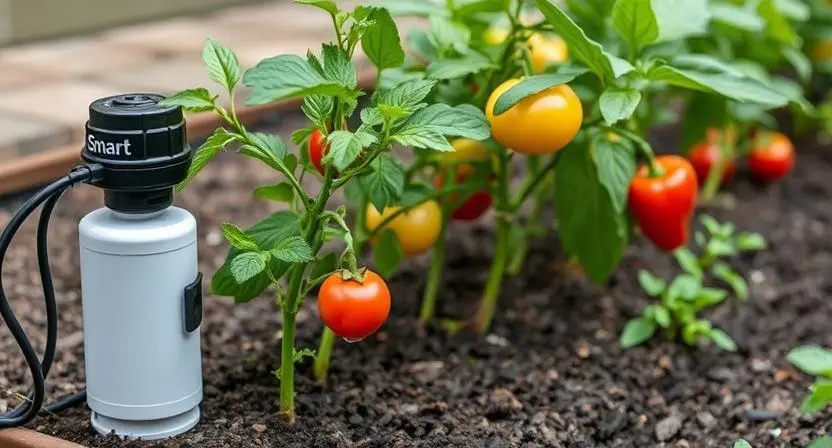 Smart watering system for growing vegetables in backyard garden, How Garden Gadgets Help in Growing Vegetables