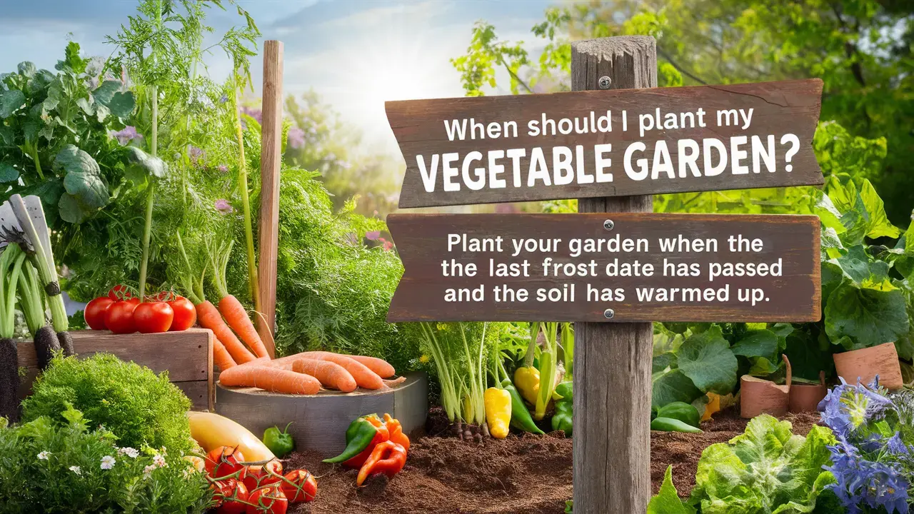 When Should I Plant My Vegetable Garden