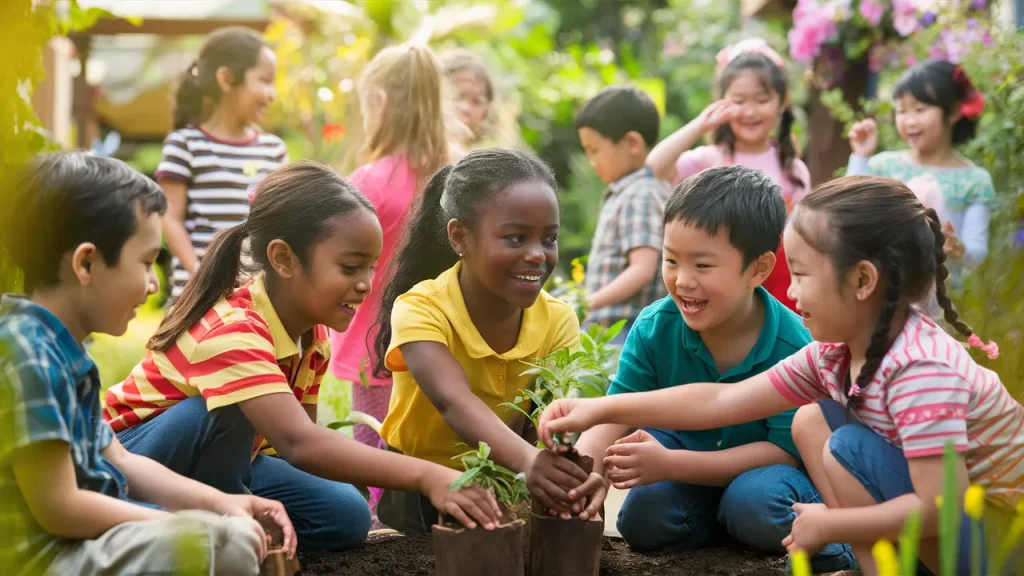 Social Skills Development in the Garden
